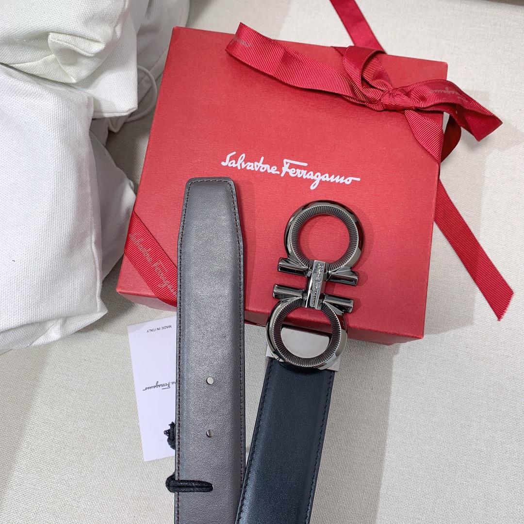Ferragamo Haute Couture Luxury Atelier Designer Belt Tie Accessories Ref 3