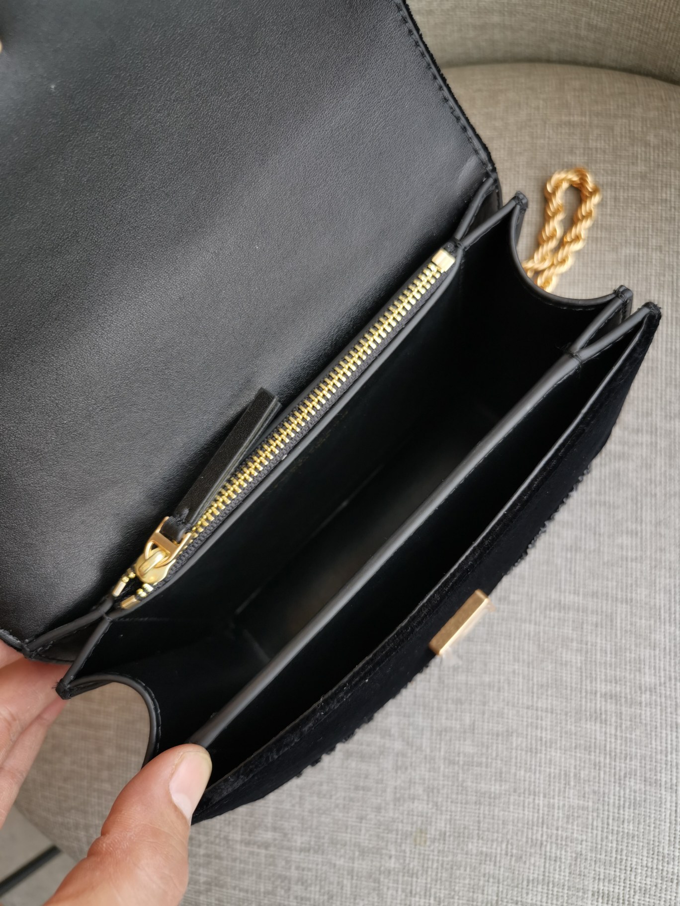 Tory Burch TORY BURCH 汤丽柏琦 ELEANOR风琴包 搭配两用肩 一个拉链口袋 一个内部插袋