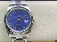 AAA Quality Replica
 Rolex Datejust Watch Grey Pink Platinum White m126334