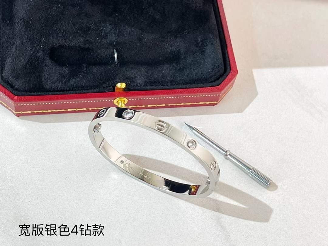 NO:101725,Gold Rose Gold Silver Three-color with diamond without diamond 16 17 18 19 20 21 Six yards, Cartier bracelet, cartier, bracelet, gold19860909黄金色 玫瑰金 银色 三色 带钻 不带钻 16 17 18 19 20 21 六个码数,卡地亚手镯,cartier,bracelet,gold,Jewelry