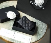 Chanel Wallet Best Replica Quality
 Black All Steel Cowhide