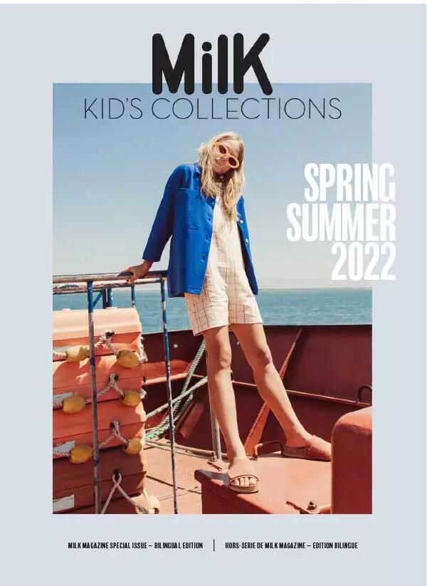 【瑜伽健身上新】 【法国】《Milk Kids Collections》时尚童装杂志 2022年SS春夏刊 电子版