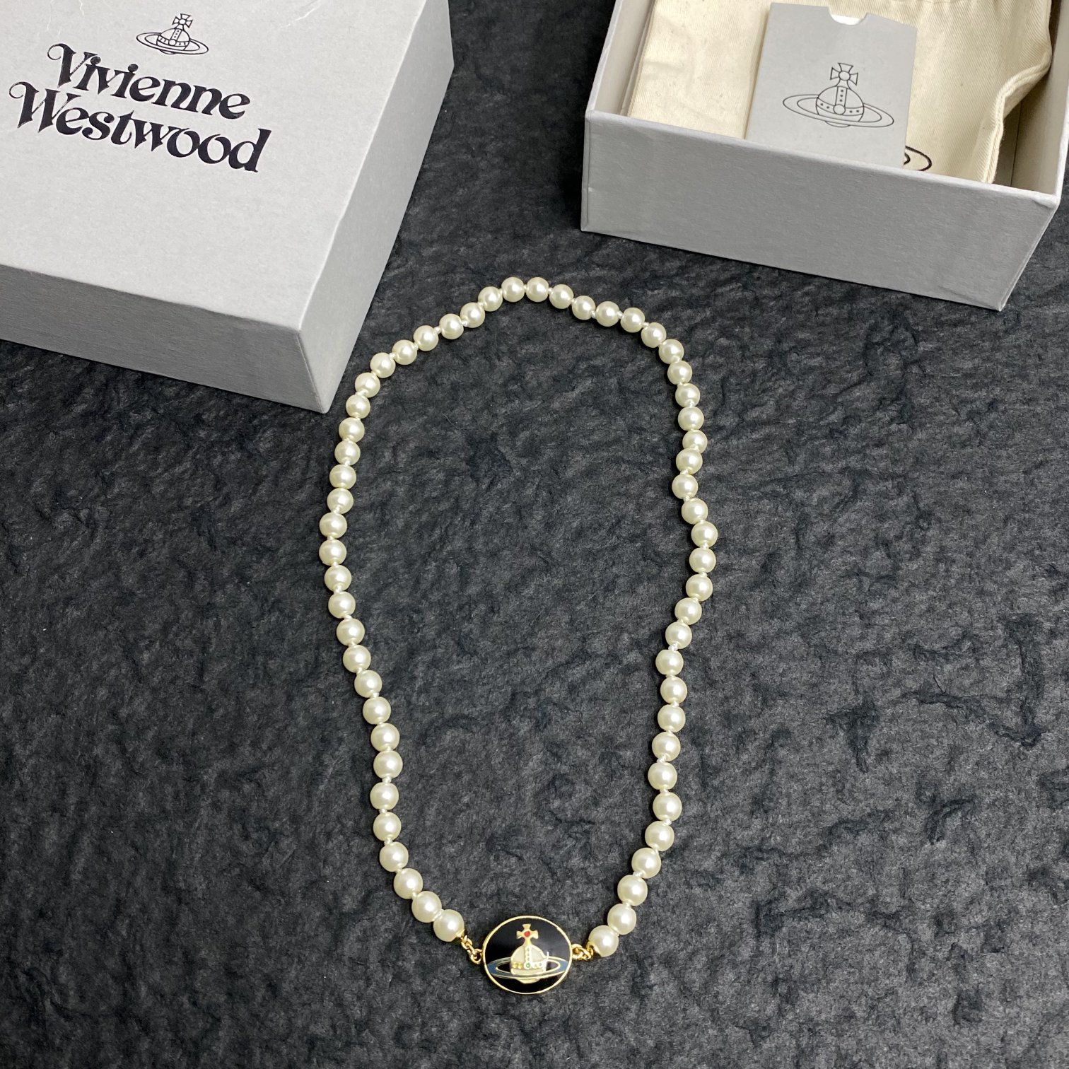 Vivienne Westwood Joyas Collar Outlet 1: 1 réplica
 Plata Niña