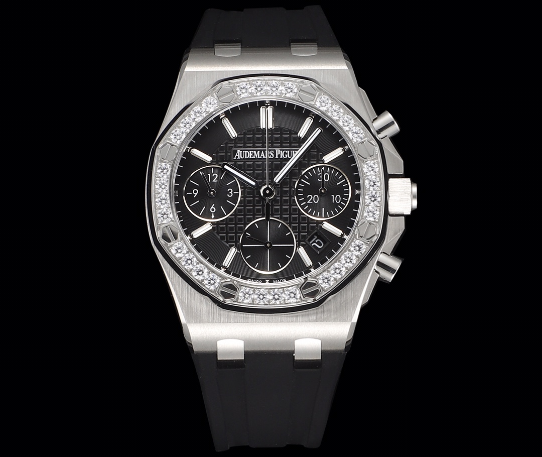 新款AP爱彼Audemars Piguet 皇家橡树女款多功能计时机械腕表