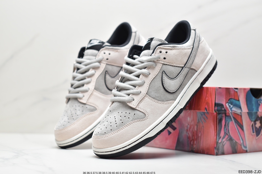 Otomo Katsuhiro x Nike SB DuNIKE Low ”Steamboy OST” White Grey Mocha Dunk Series Low Top Casual Sports Skateboard Shoes LF0039-006