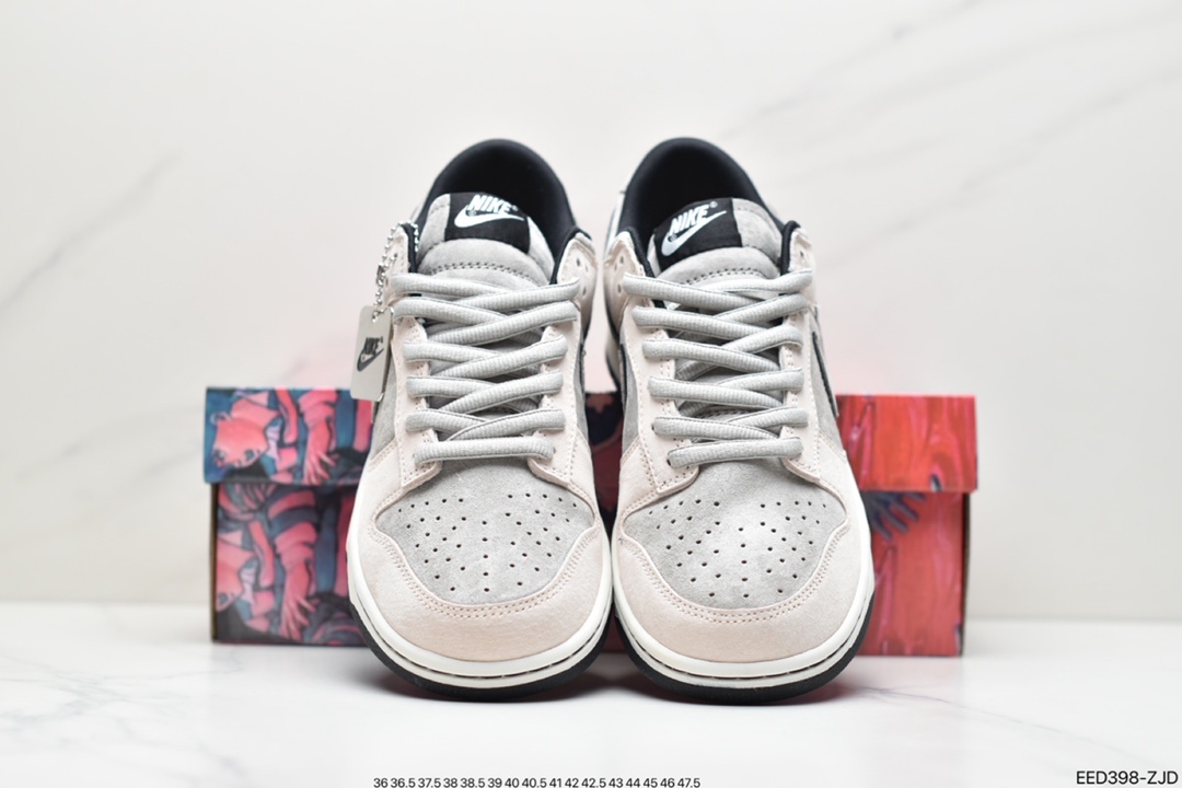 Otomo Katsuhiro x Nike SB DuNIKE Low ”Steamboy OST” White Grey Mocha Dunk Series Low Top Casual Sports Skateboard Shoes LF0039-006