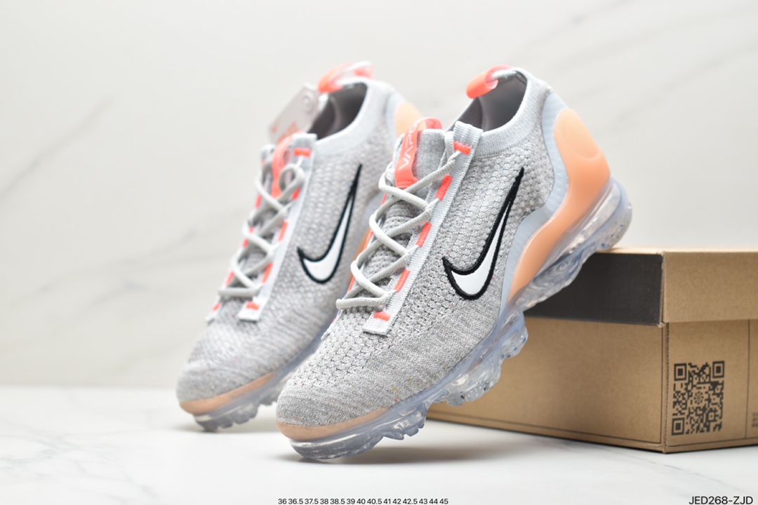 150 Nike Air Vapormax 2021 Flyknit FK”Volt Grey Green Mulit-Color”VM2021飞织全掌大气垫百搭休闲运动慢跑鞋DC4112-002