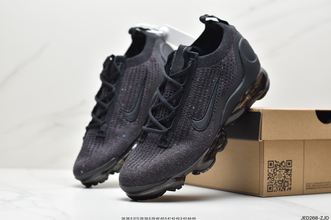 150 Nike Air Vapormax 2021 Flyknit FK”Volt Grey Green Mulit-Color”VM2021飞织全掌大气垫百搭休闲运动慢跑鞋DC4112-002