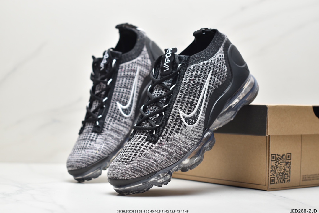 150 Nike Air Vapormax 2021 Flyknit FK”Volt Grey Green Mulit-Color”VM2021飞织全掌大气垫百搭休闲运动慢跑鞋DC4112-002