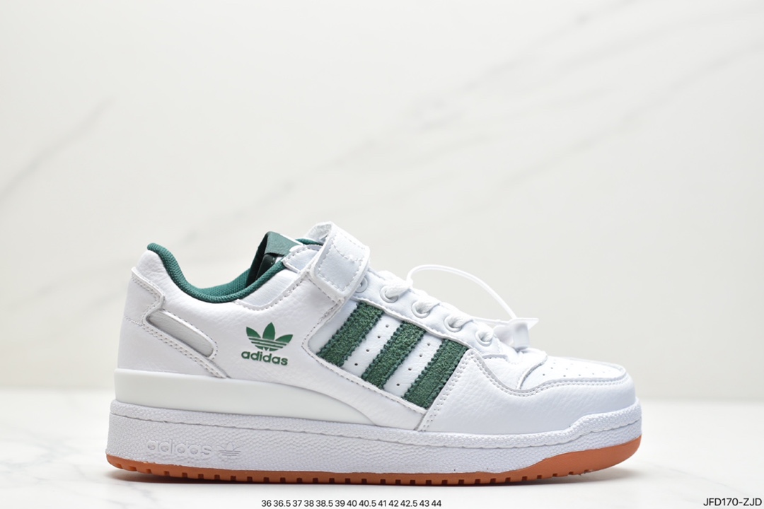 Adidas Clover Originals Forum 84 Low Rome series Velcro low-top retro lace all-match casual sports shoes GW0298