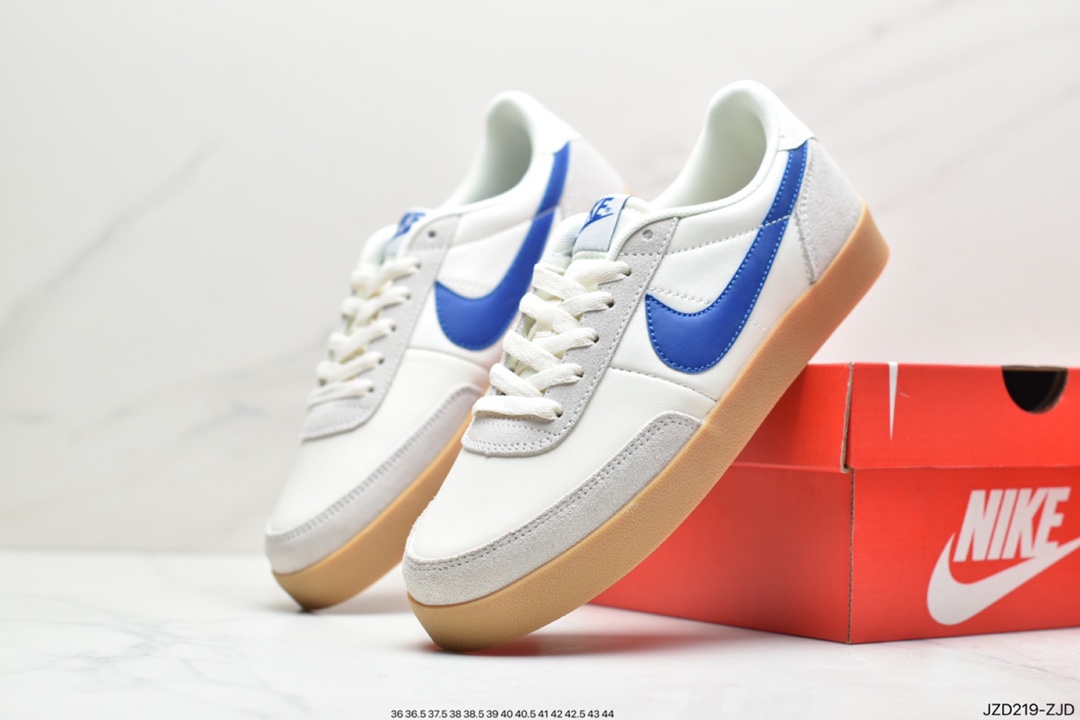 140 公司级耐克板鞋 生胶米白绿色 复古板鞋J.Crew x Nike 联名 Killshot II Leather 432997-111