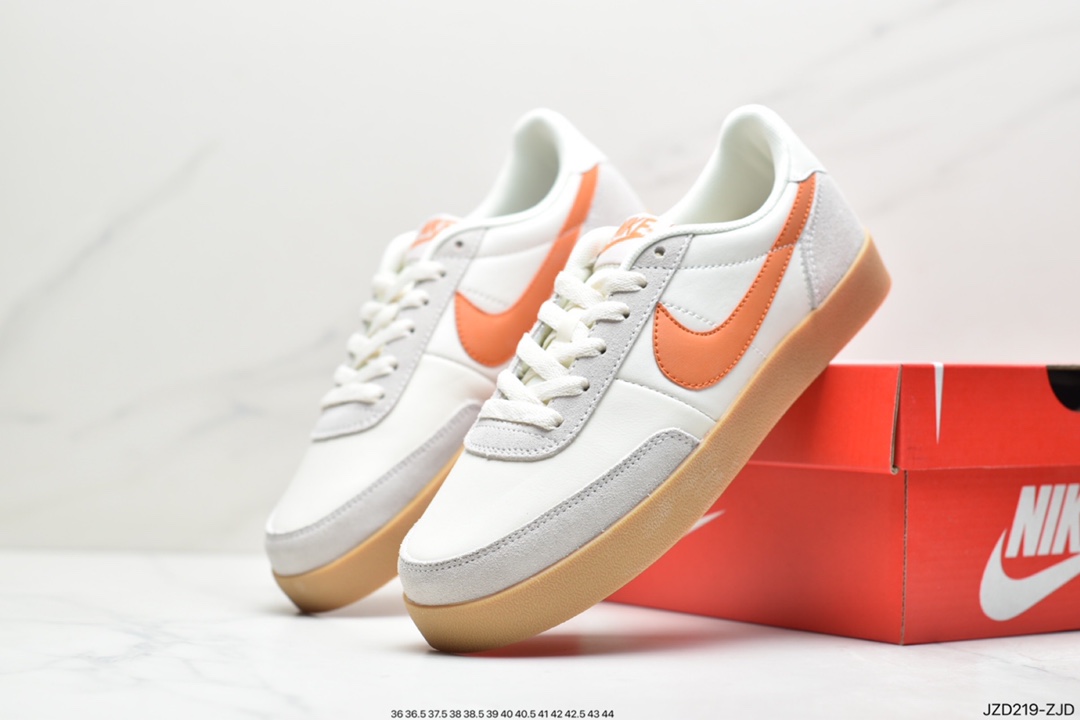 140 公司级耐克板鞋 生胶米白绿色 复古板鞋J.Crew x Nike 联名 Killshot II Leather 432997-111