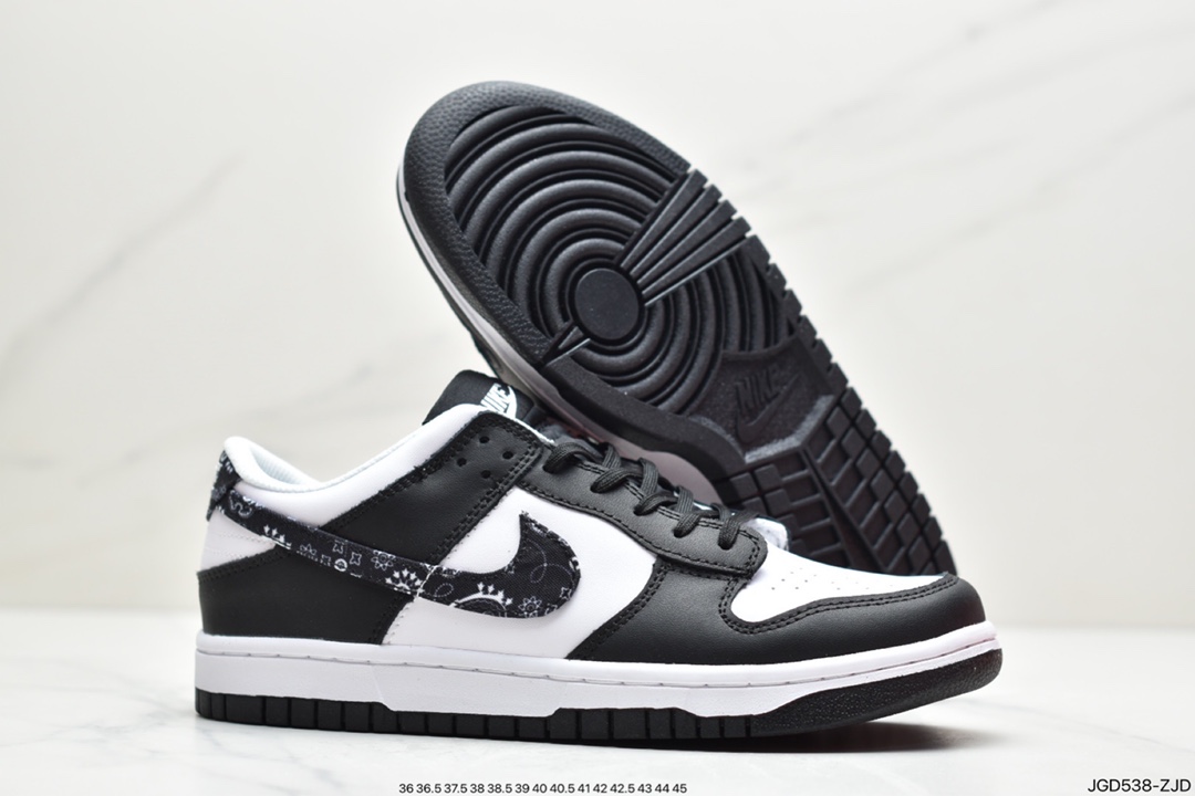180 公司级耐克Nike Dunk Low “Black Paisley” 黑色佩斯利 DH4401-100