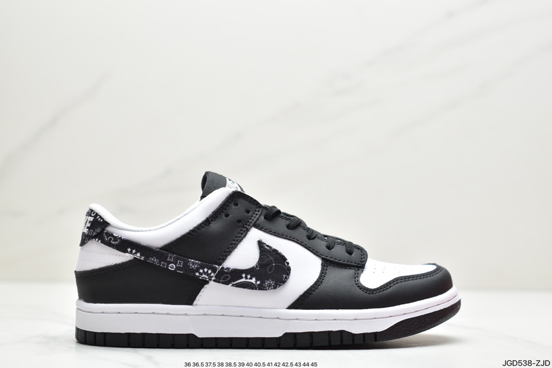 180 公司级耐克Nike Dunk Low “Black Paisley” 黑色佩斯利 DH4401-100