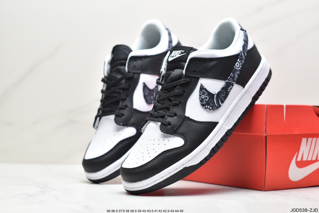 180 公司级耐克Nike Dunk Low “Black Paisley” 黑色佩斯利 DH4401-100