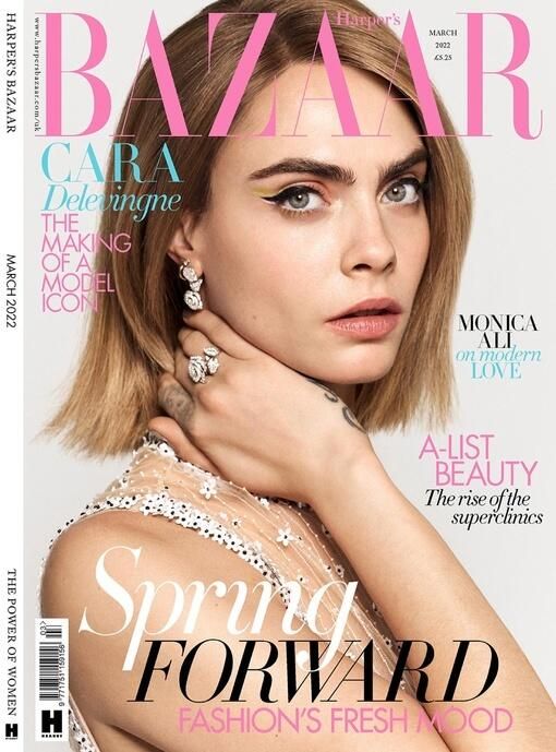 【瑜伽健身上新】 【英国】《Harpers Bazaar 》时尚芭莎杂志 2022年3月刊 电子版
