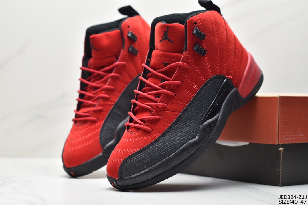 150 乔丹Air Jordan 12 Game Royal 乔12高帮潮流篮球鞋休闲运动鞋