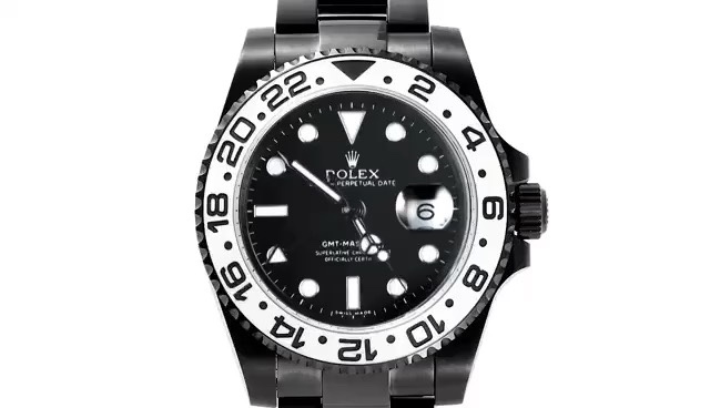 Cos'è la qualità AAA
 Rolex Gmt Master Orologio da Polso Nero Blu Bianco