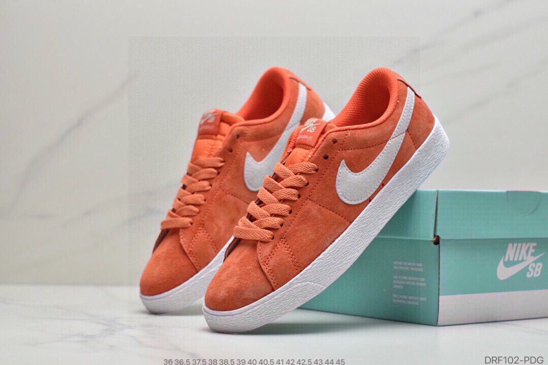 120 公司级耐克Nike WMNS SB Blazer ZOOM Low 开拓者SB低帮休闲运动板鞋 864347-019