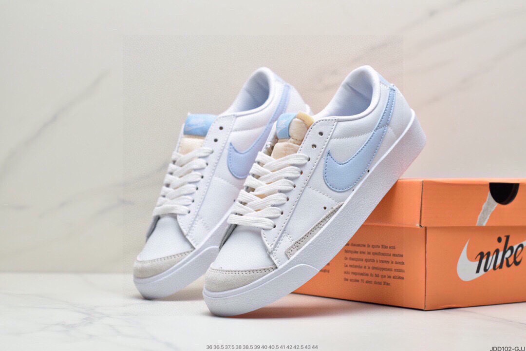 120 公司级耐克NIKE WMNS Blazer Low LX 开拓者 低帮百搭休闲运动帆布板鞋 DJ4665-100