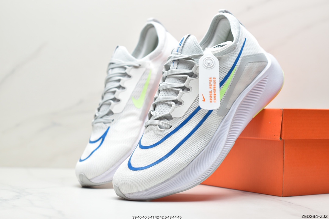 260 公司级 耐克Nk Zoom Fly 4 耐克男子超弹碳板跑步鞋 CT2392-700
