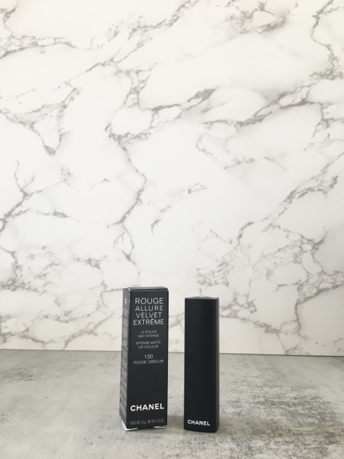 Chanel Rouge Allure Velvet Extrême 130 Lipstick - Rouge Obscur 1 Chanel Rouge Allure Velvet Extrême 130 Lipstick - Rouge Obscur