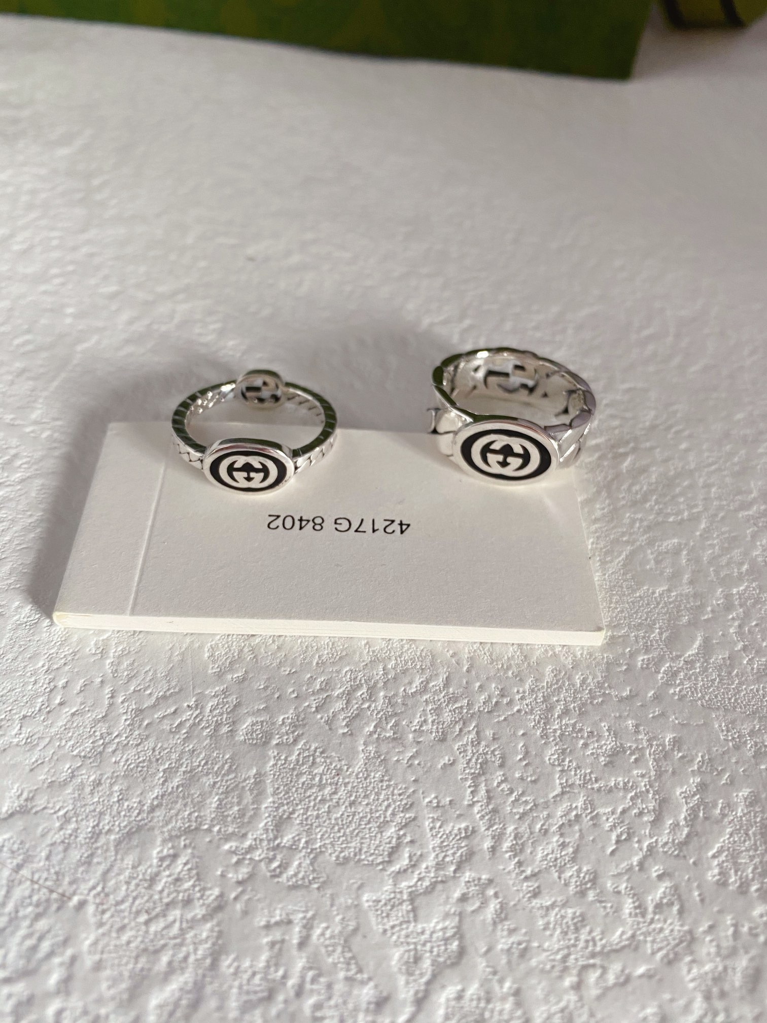 NO:106513,New Gucci Gucci double G interlocking couple ring size 12-24 sizes, jewelry boutique, gucci, gucci19860909新款 Gucci古驰双G互扣式情侣对戒 尺寸12-24码,饰品精品,gucci,gucci,Jewelry