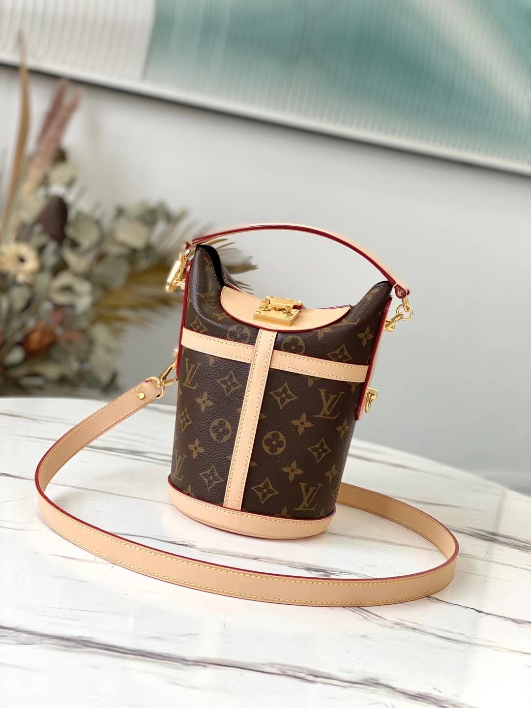 Highest quality replica Louis Vuitton LV Duffle Bags Handbags Monogram Canvas Spring/Summer Collection Fashion M43587