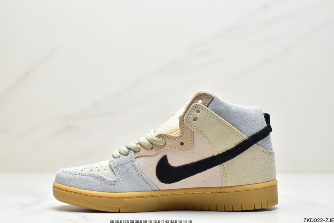 270 公司级耐克NIKE SB DUNK HIGH “ Spectrum ”“彩蛋”设计上以卡龙色调装扮鸳鸯鞋CN8345-001