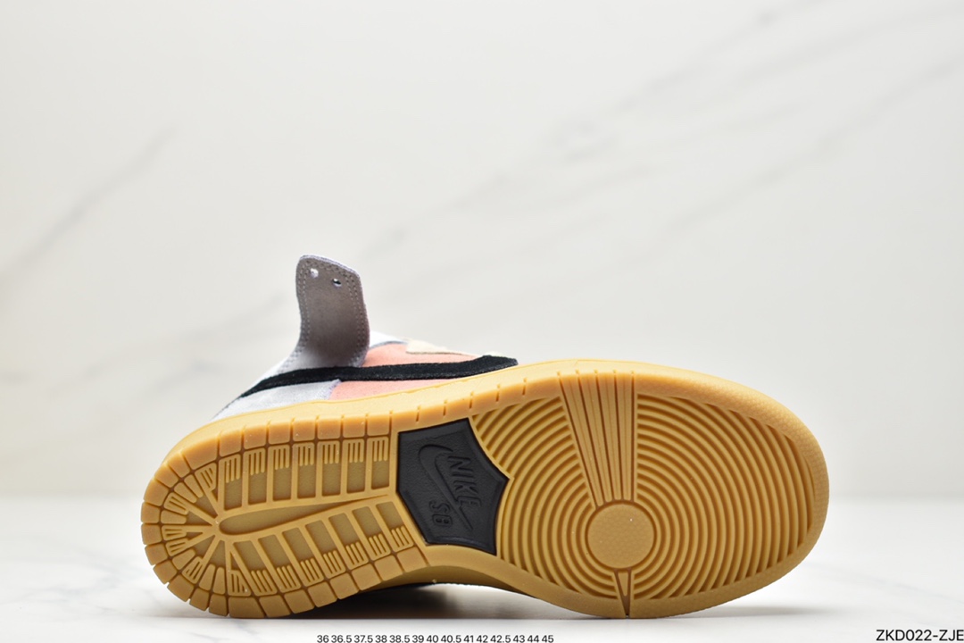 270 公司级耐克NIKE SB DUNK HIGH “ Spectrum ”“彩蛋”设计上以卡龙色调装扮鸳鸯鞋CN8345-001