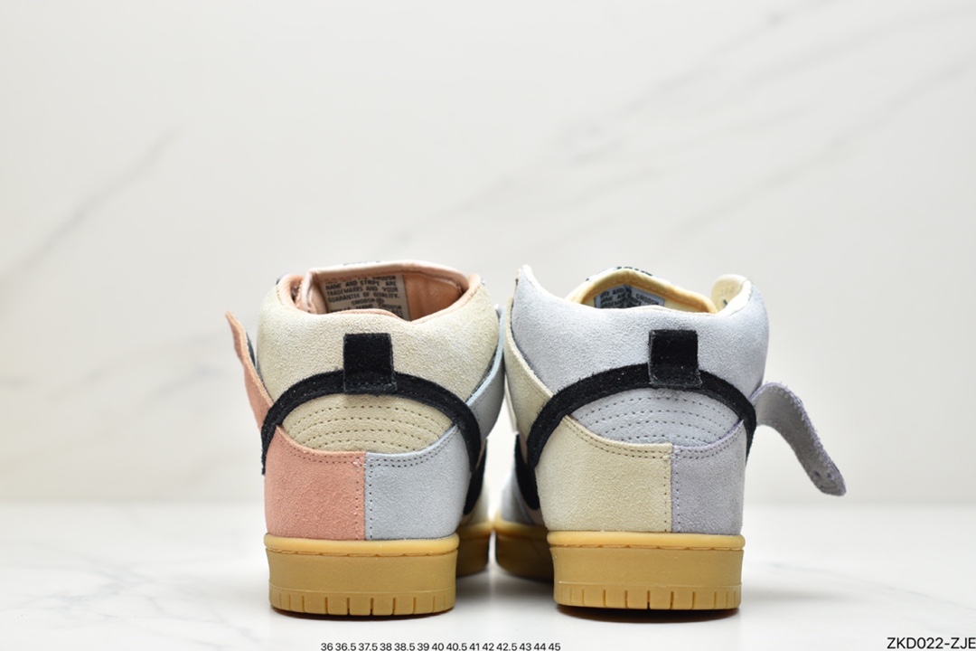 270 公司级耐克NIKE SB DUNK HIGH “ Spectrum ”“彩蛋”设计上以卡龙色调装扮鸳鸯鞋CN8345-001