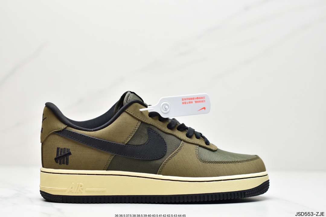 Undefeated x Nike Air Force 1 Low SP ''Ballistic'' Olive DH3064-300