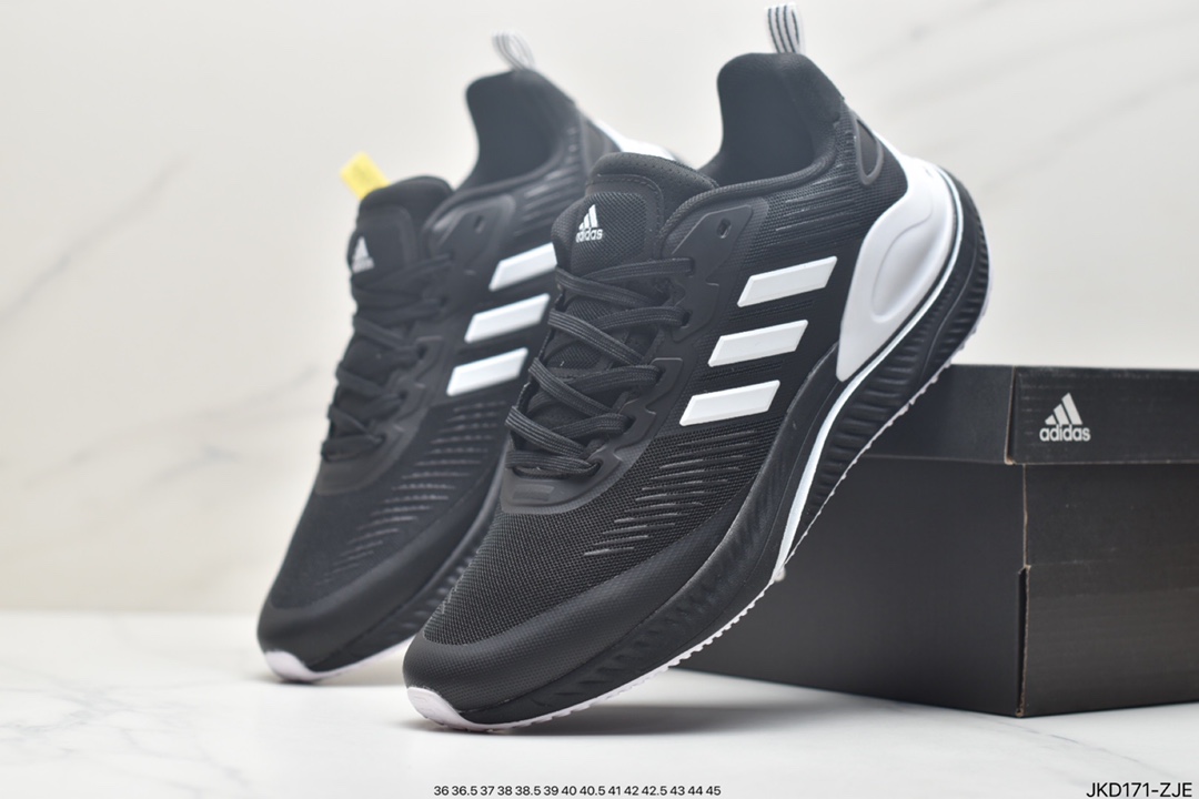 adidas official website ALPHACOMFY men's and women's practical and comfortable running casual sports shoes GV7928