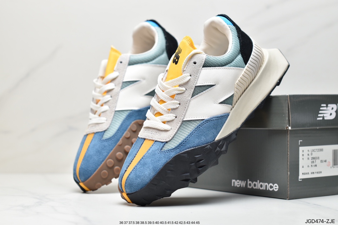 New Balance 72 Retro Pioneer UXC72 CBB Series Retro Casual Sports Jogging Shoes