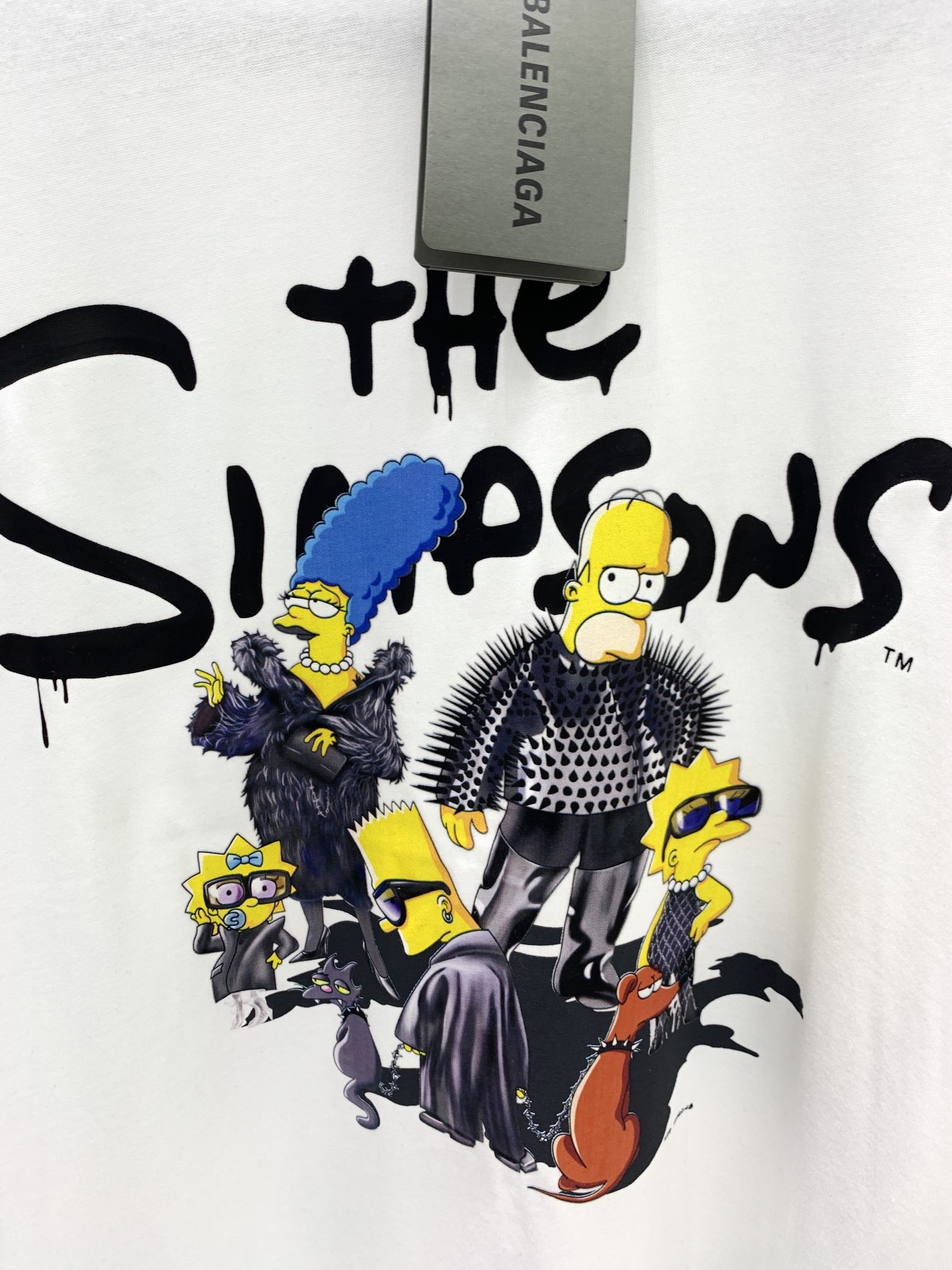 The Simpsons GraphicPrint CottonJersey TShirt  Endource