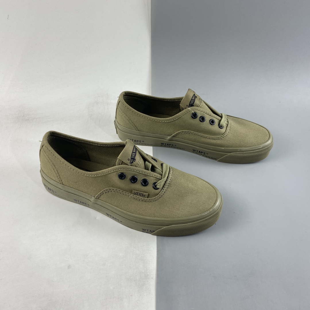 Wtaps x Vault by OG Vans Authentic Limited Joint Model Trend Tooling Wind Low-Top Casual Sneakers VN000UDDKBA