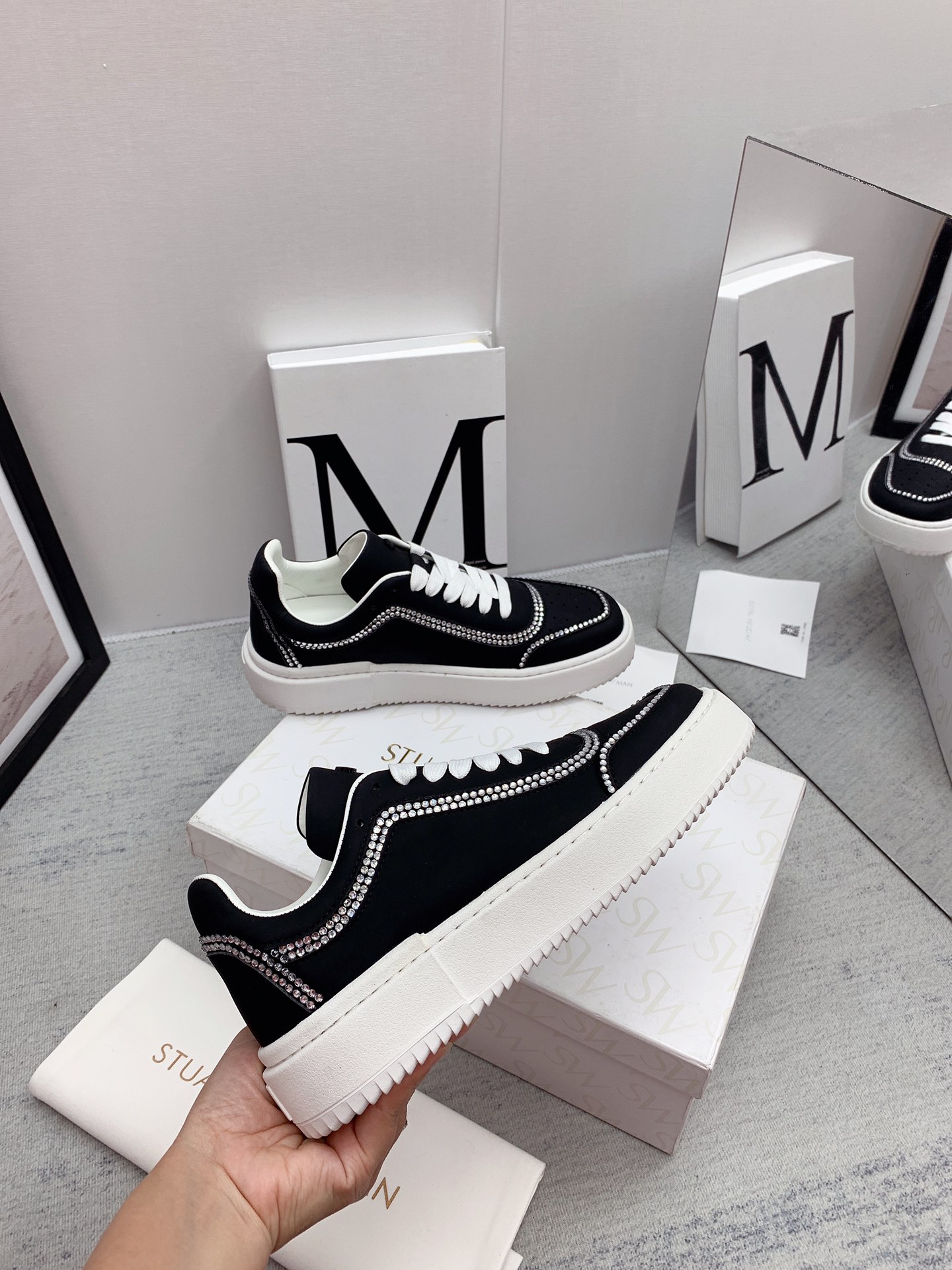 Stuart Weitzman 2022 Special Edition “Boiled Diamond Belt” Collection Summary - 图片 6