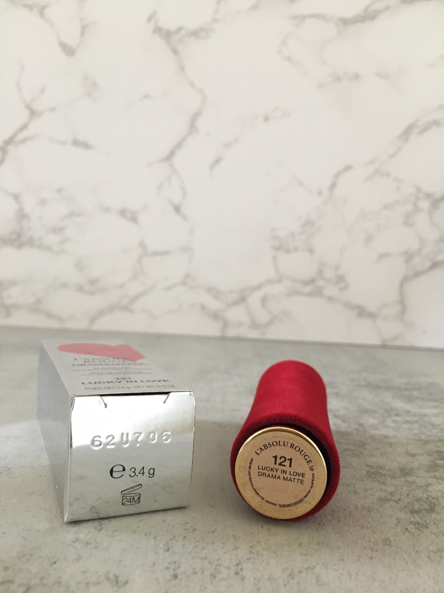 Lancome L'Absolu Rouge Drama Matte Lipstick - 121 Lucky In Love 7 i1644725273 1923 6