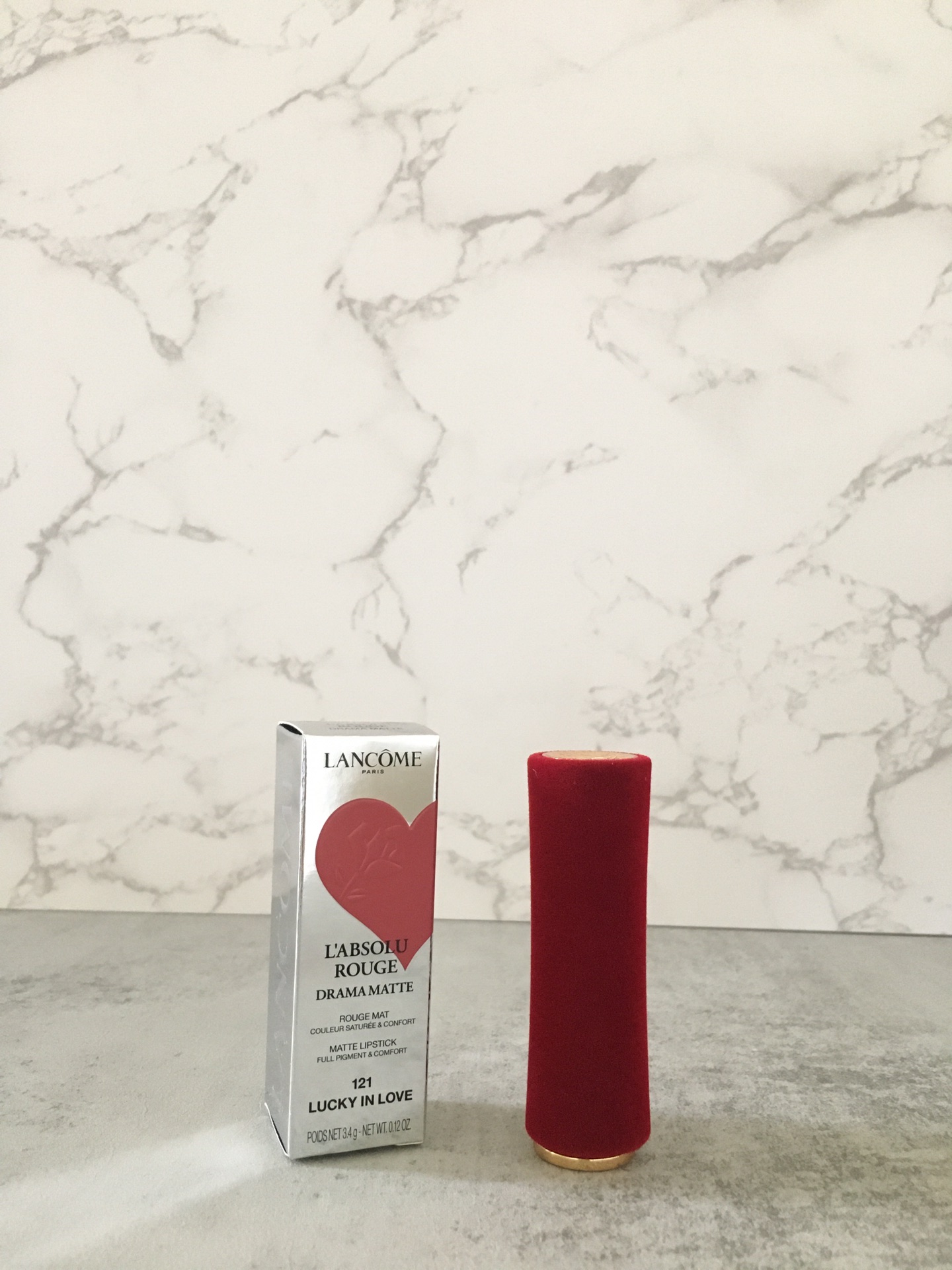 Lancome L'Absolu Rouge Drama Matte Lipstick - 121 Lucky In Love 1 i1644725273 9101 0