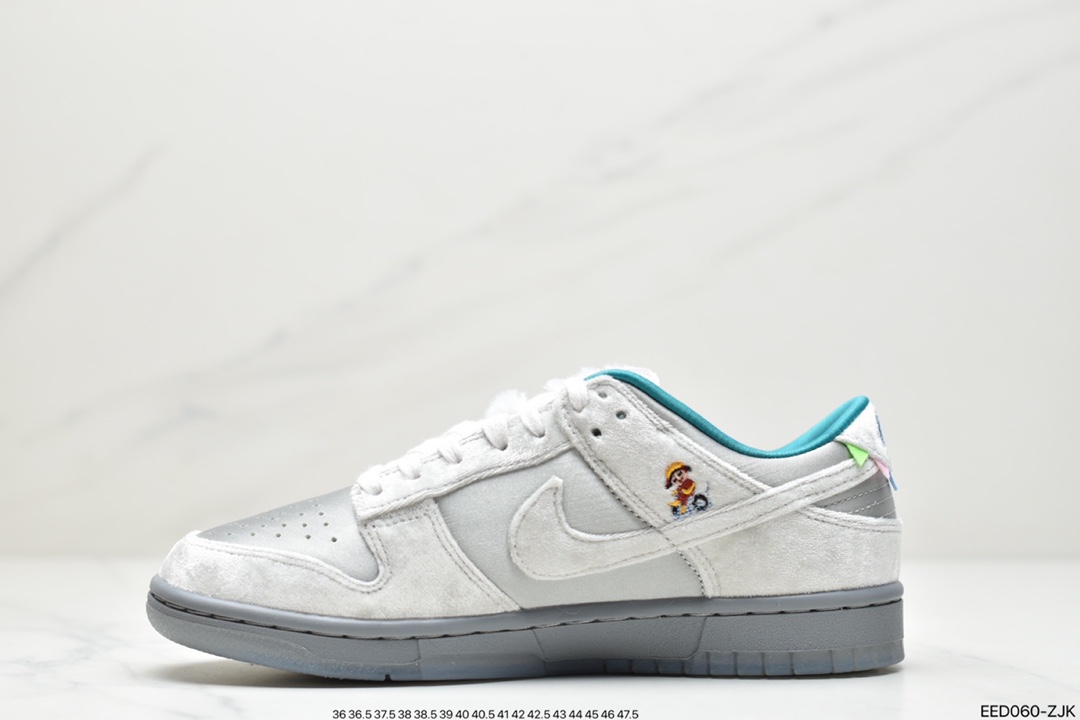 380 公司级耐克Nk Dunk Low ”ICE” 冰雪奇缘 绒面 SB扣碎篮板时尚休闲板鞋 DO2326-001