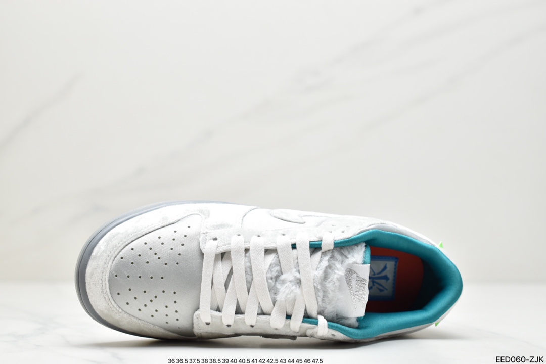 380 公司级耐克Nk Dunk Low ”ICE” 冰雪奇缘 绒面 SB扣碎篮板时尚休闲板鞋 DO2326-001