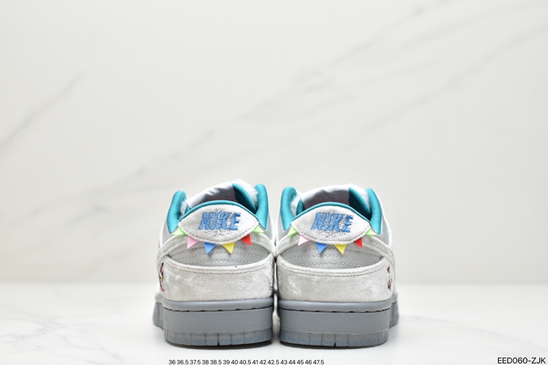 380 公司级耐克Nk Dunk Low ”ICE” 冰雪奇缘 绒面 SB扣碎篮板时尚休闲板鞋 DO2326-001