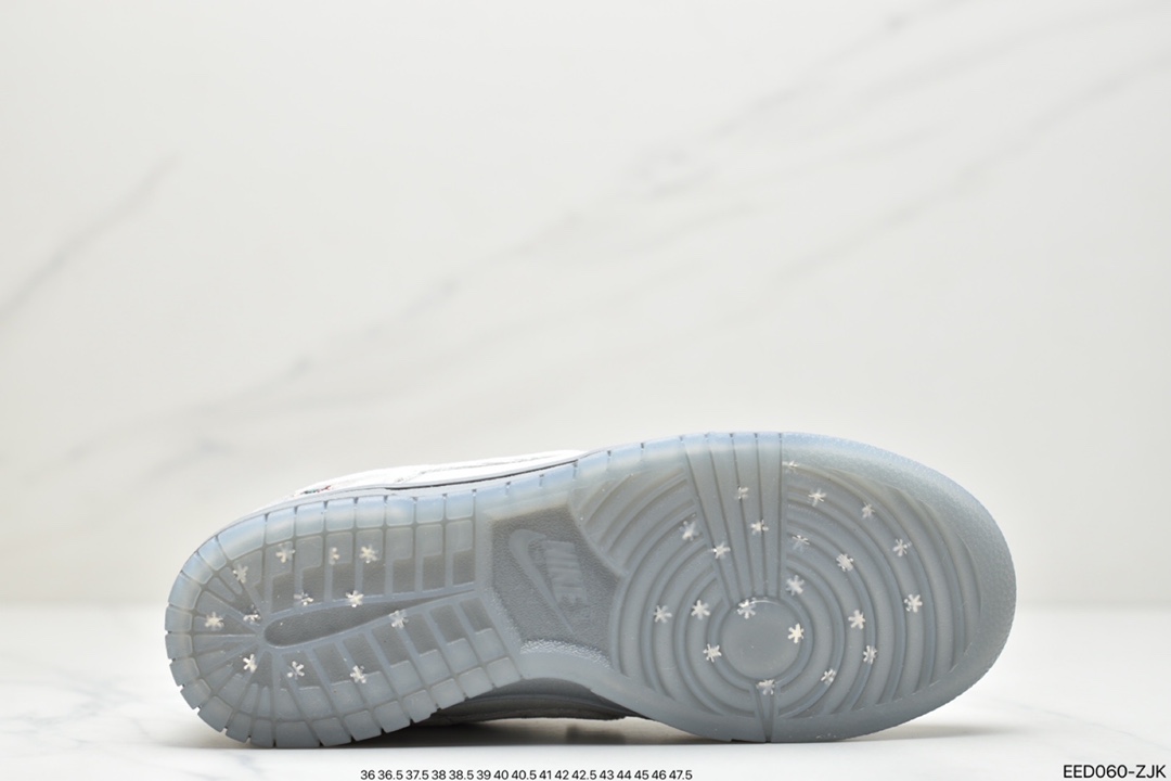 380 公司级耐克Nk Dunk Low ”ICE” 冰雪奇缘 绒面 SB扣碎篮板时尚休闲板鞋 DO2326-001