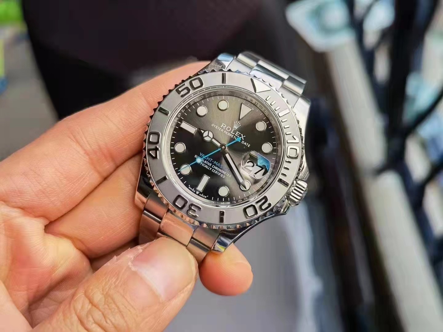 ROLEX ロレックス ヨットマスター グレーヨットマスター 腕時計-トップクオリティ