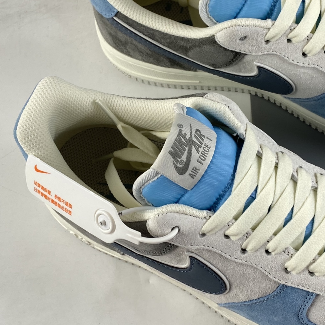 P240 NIKE Air Force 1 Low 07 浅灰蓝配色 空军一号低帮休闲板鞋 LZ6699-523