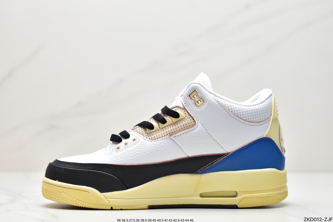 270 公司级Fragment Design x Air Jordan 3 藤原浩闪电联名 DA3595-100