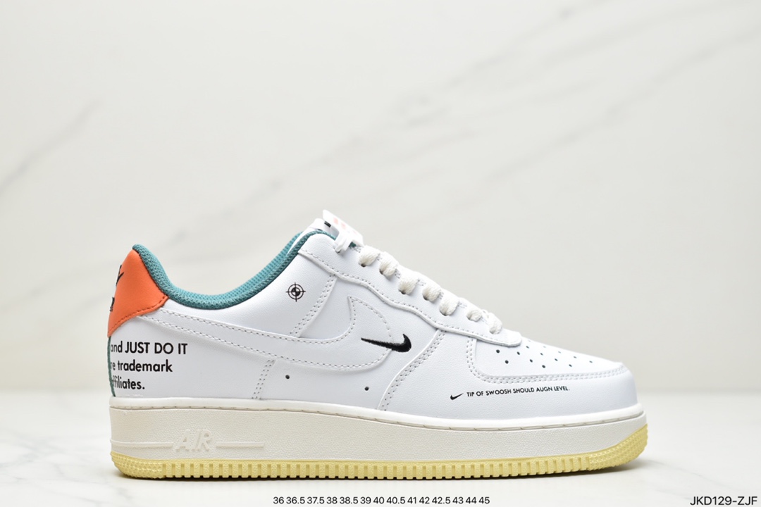 160 公司级耐克Nk Air Force 1 Low 空军一号斑马纹反光低帮休闲板鞋 DH5284-100