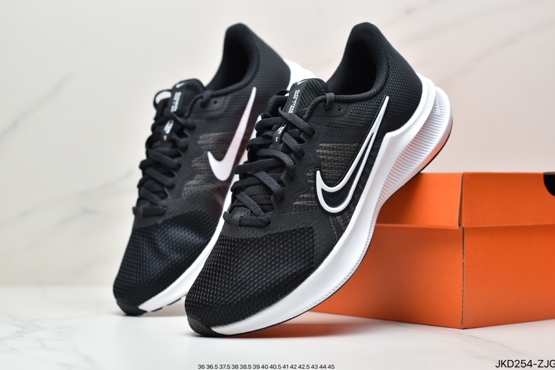 160 公司级耐克Nike Downshifter 11 登月V11代 网面超轻透气跑步鞋 CW3413-101