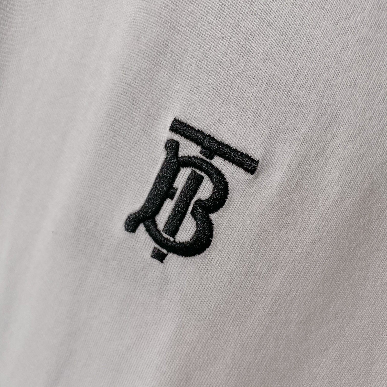 Burberry BBR 巴宝莉 专属标识刺绣图案棉质宽松 短袖T 恤
