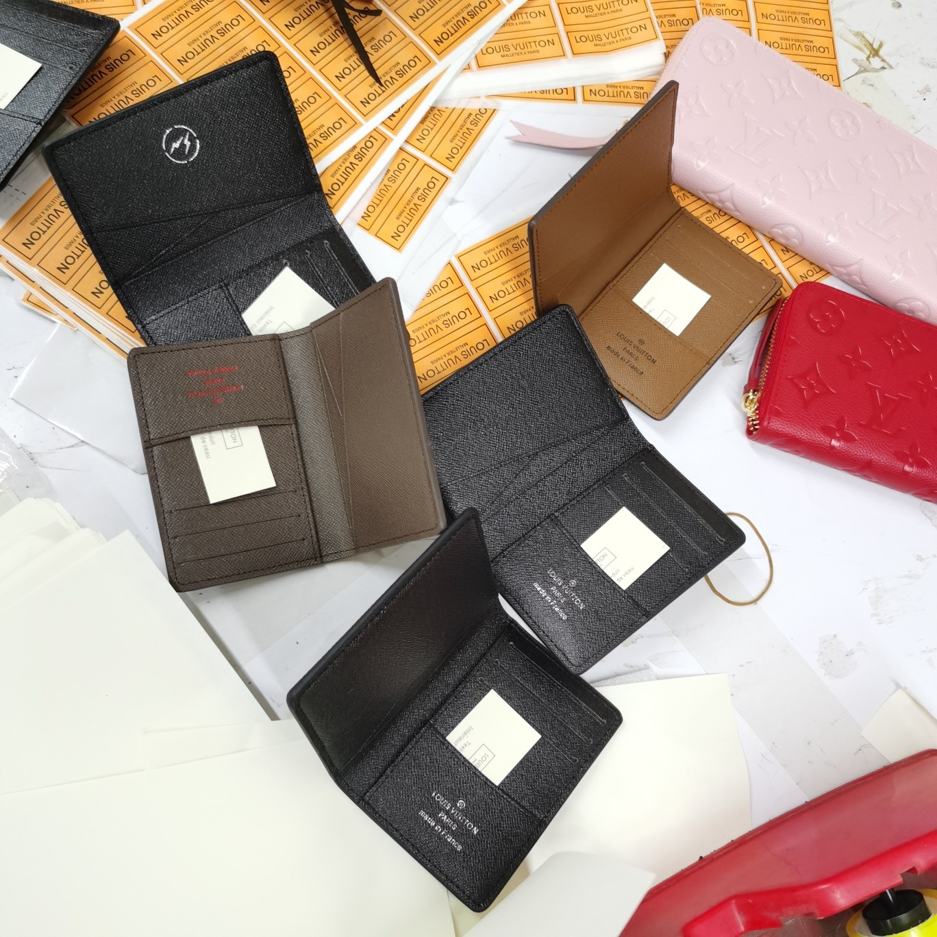 調価P175小カードケース老花デザイン6色展開